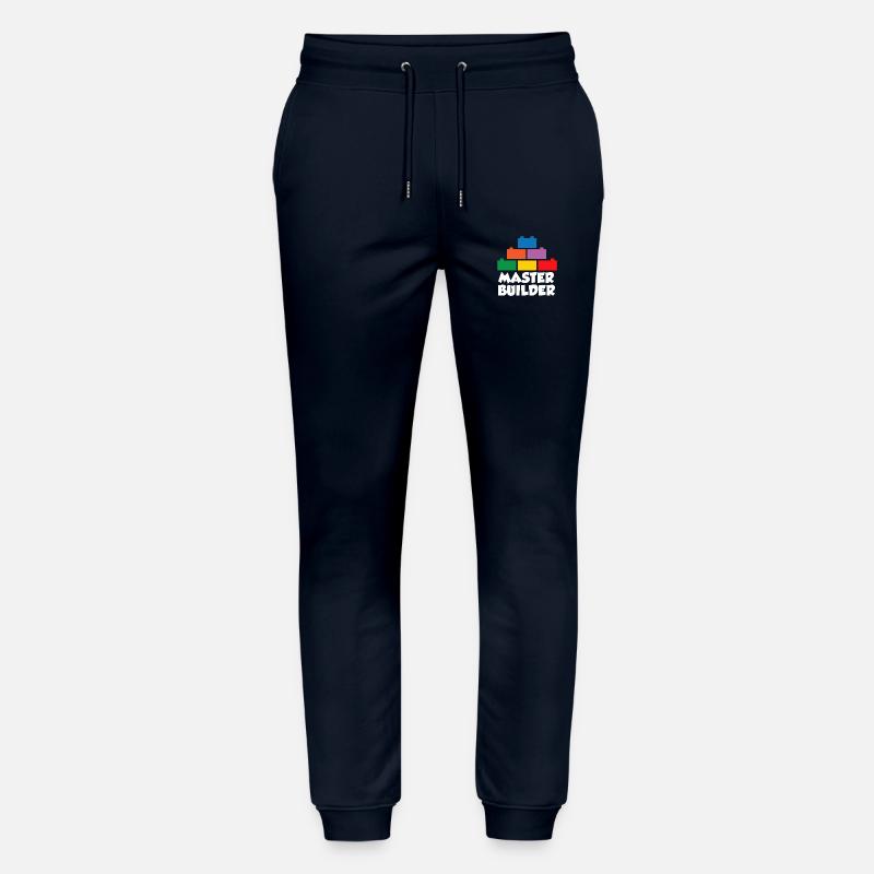 Brick Builder Brick Building Master Builder Stanley/Stella Mover Unisex Organic Jogging Trousers