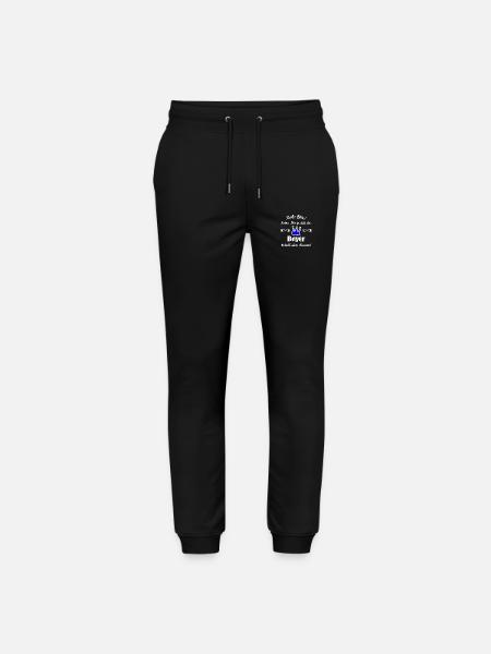 Les régents de Bavière - Pantalon de jogging bio MOVER Stanley/Stella unisexe - noir