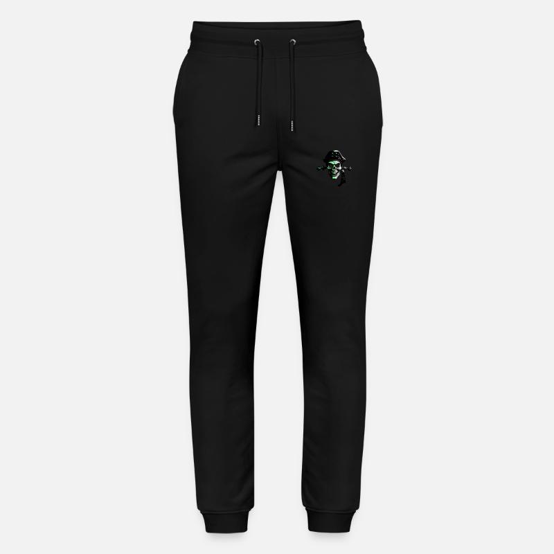 Pirat Comicart Green - Stanley/Stella Unisex Bio Jogginghose Mover  - Schwarz