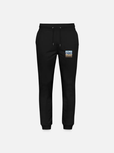 Hossegor Surfers - Stanley/Stella Unisex Bio Jogginghose Mover - Schwarz