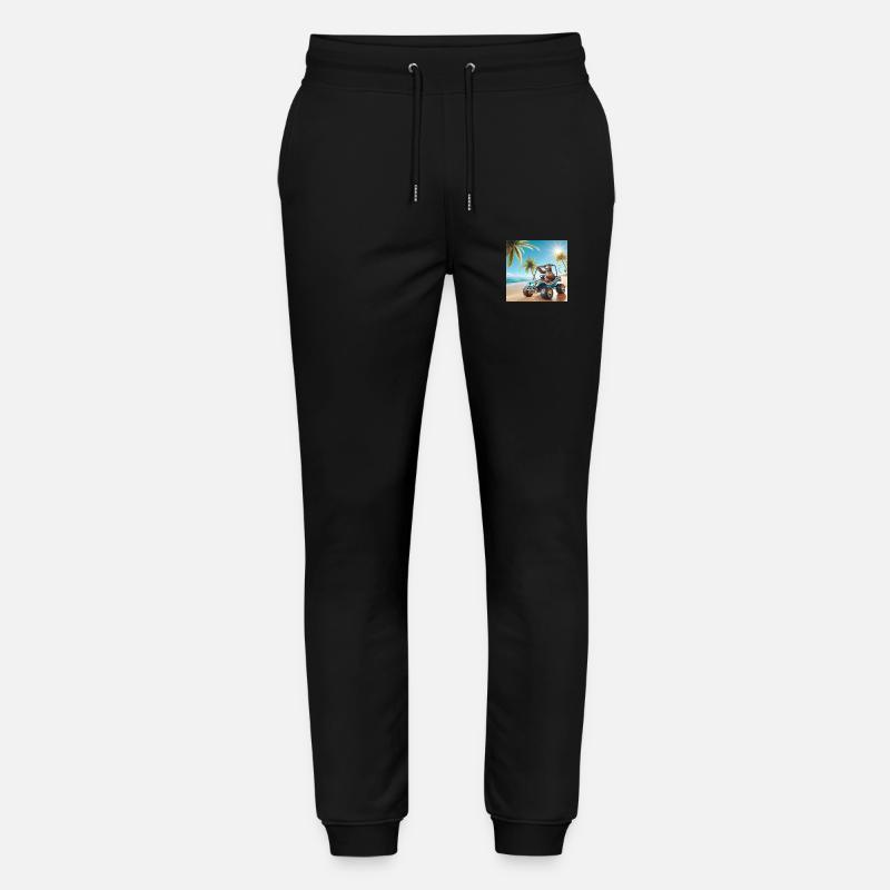Buggy des dunes Sloth Wanderer - Pantalon de jogging bio MOVER Stanley/Stella unisexe - noir