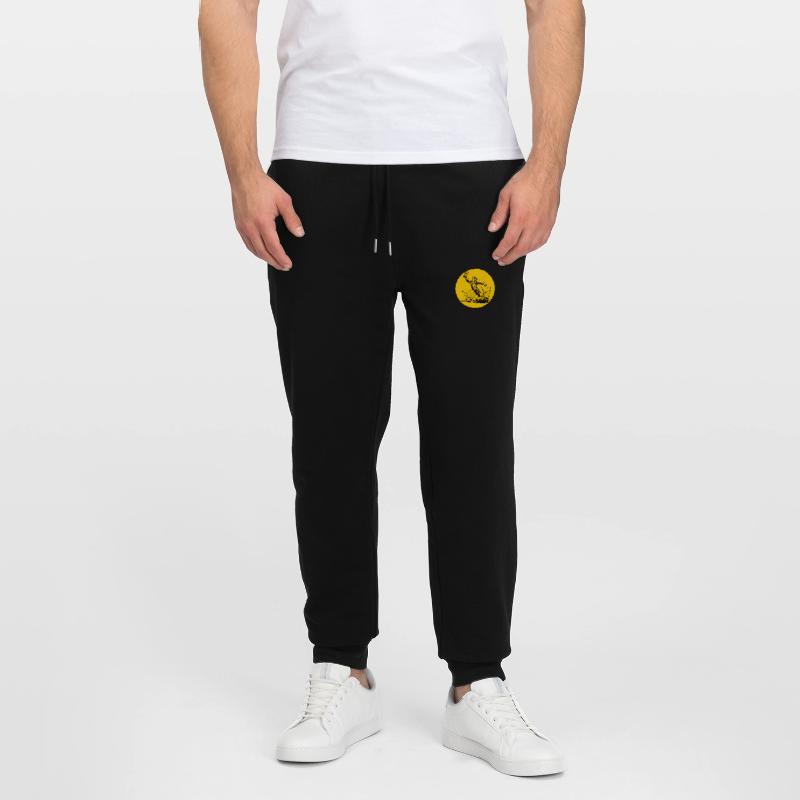 Torwart (schwarz-gelb) Stanley/Stella Unisex Bio Jogginghose Mover 