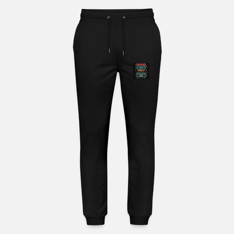 Nur Vibes - Stanley/Stella Unisex Bio Jogginghose Mover  - Schwarz