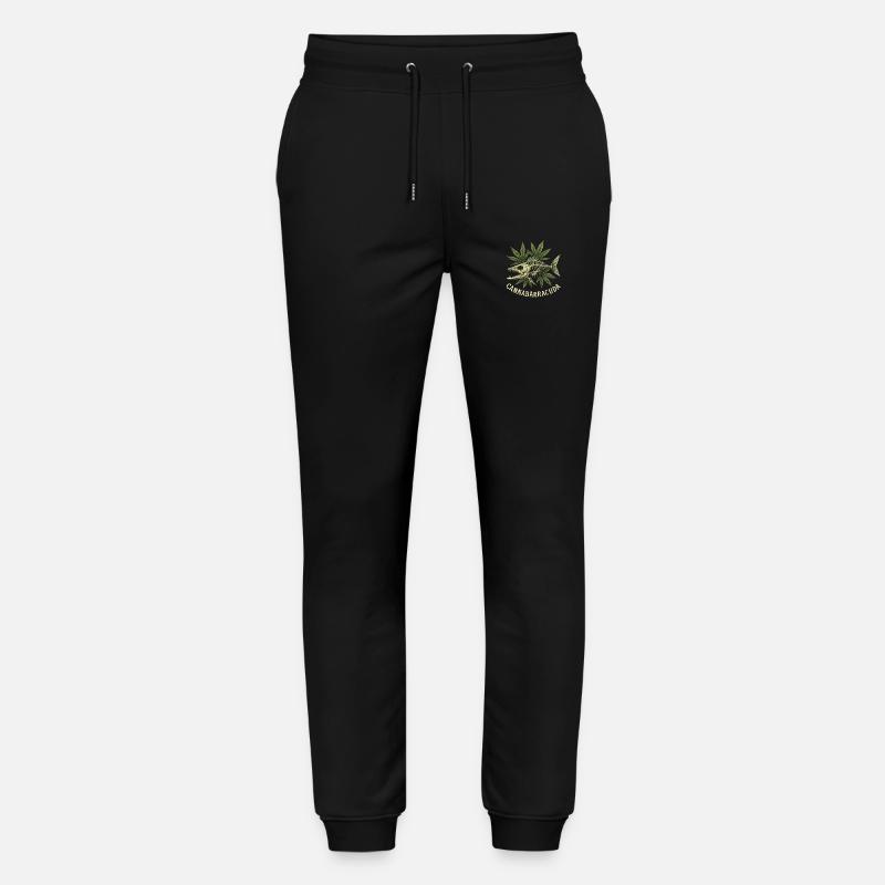 Cannabarracuda - Stanley/Stella Unisex Bio Jogginghose Mover  - Schwarz