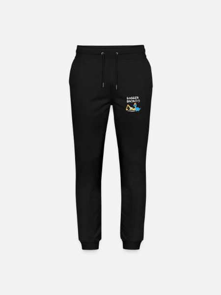 Excavator Bronto - Stanley/Stella Mover Unisex Organic Jogging Trousers - black