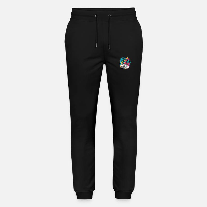 Muggaseggele - Stanley/Stella Unisex Bio Jogginghose Mover  - Schwarz
