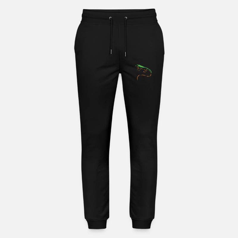 Leguan - Stanley/Stella Unisex Bio Jogginghose Mover  - Schwarz