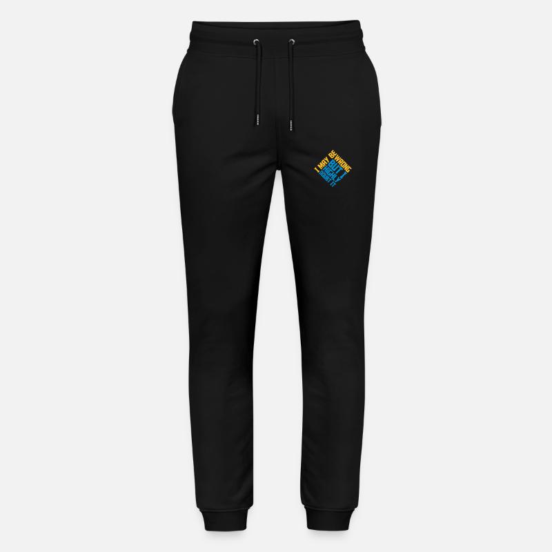 I may be wrong - Stanley/Stella Unisex Bio Jogginghose Mover  - Schwarz