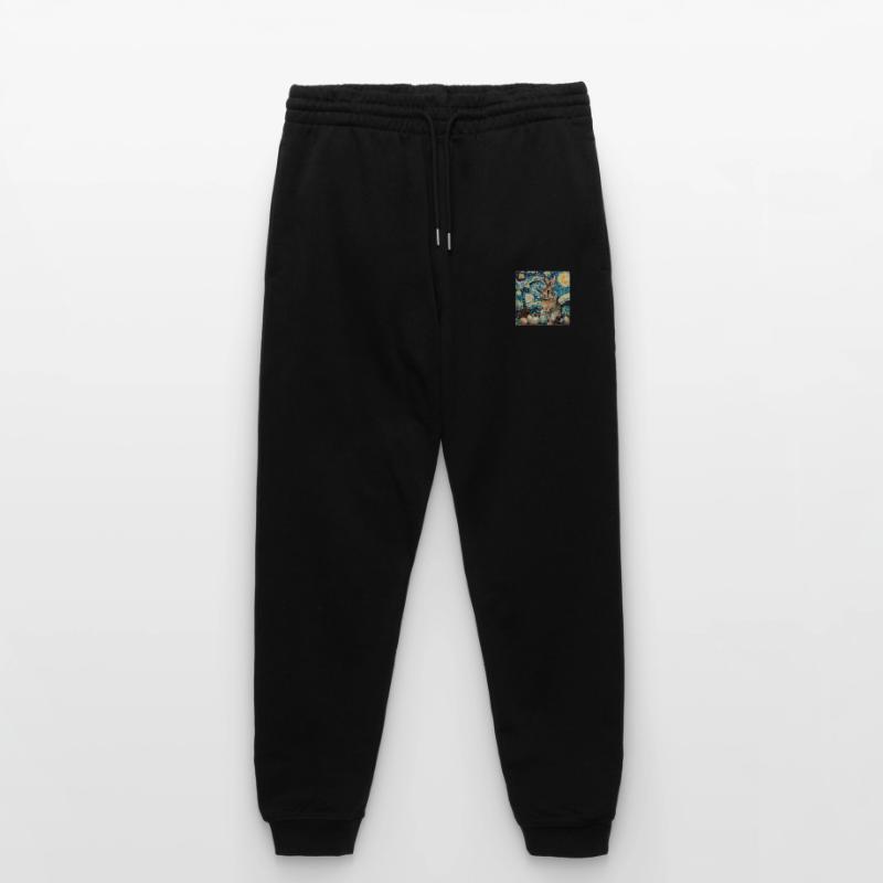 easter bunny, easter, bunny, happy easter, easter eggs Stanley/Stella Mover Unisex Organic Jogging Trousers