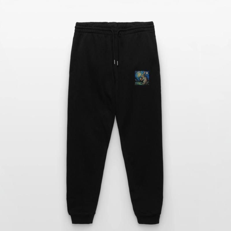 easter bunny, easter, bunny, happy easter, easter eggs Stanley/Stella Mover Unisex Organic Jogging Trousers