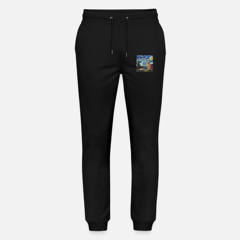 easter bunny, easter, bunny, happy easter, easter eggs Stanley/Stella Mover Unisex Organic Jogging Trousers