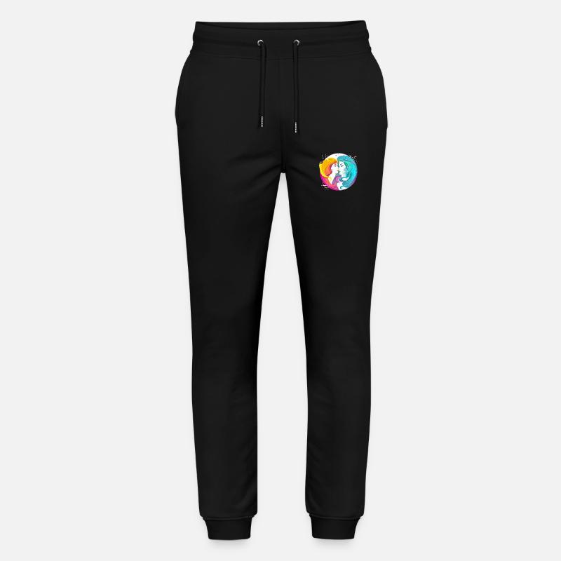 Les jumelles Gémini - Pantalon de jogging bio MOVER Stanley/Stella unisexe - noir