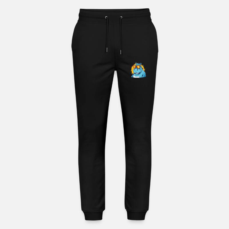 Bob l'hippopotame - Pantalon de jogging bio MOVER Stanley/Stella unisexe - noir