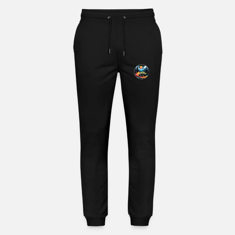 quad et tout terrain - Pantalon de jogging bio MOVER Stanley/Stella unisexe - noir