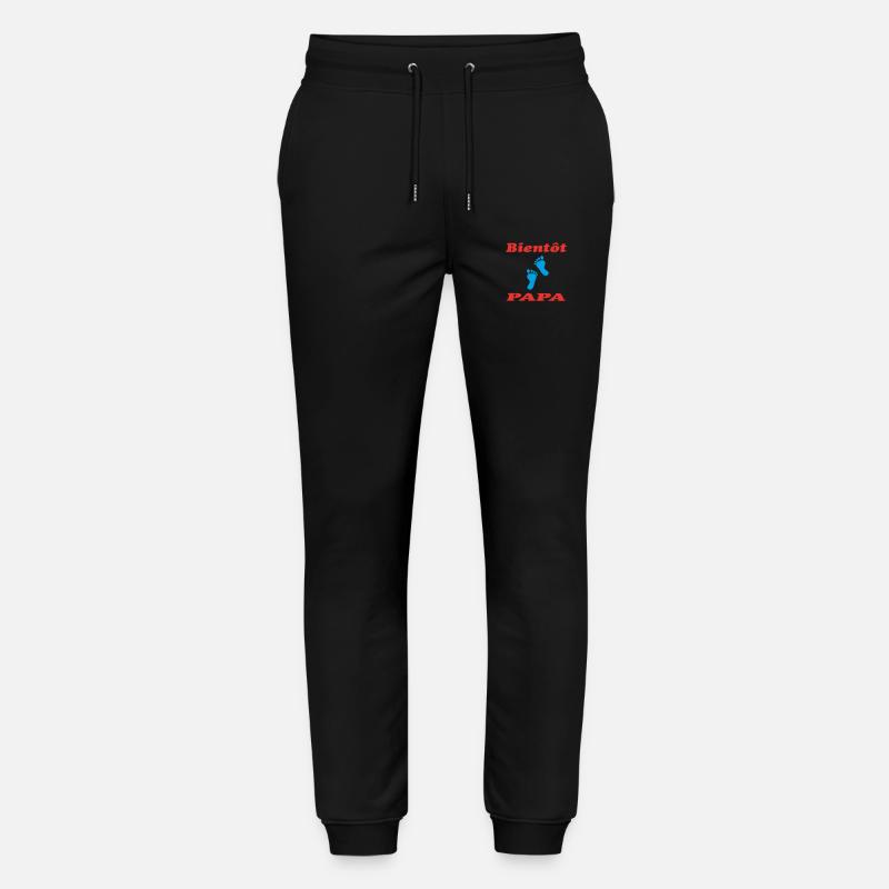 BALD VATER - Stanley/Stella Unisex Bio Jogginghose Mover  - Schwarz