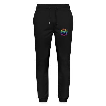 Pride is for Everyone - Stanley/Stella Mover Unisex Organic Jogging Trousers - black - Front - Marisol (170cm) & Nik (191cm)