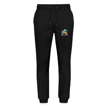 Quad & Off-Road - Stanley/Stella Mover Unisex Organic Jogging Trousers - black - Front - Marisol (170cm) & Nik (191cm)