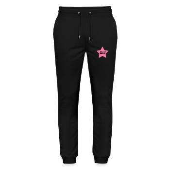 Lieblingsnichte - Stanley/Stella Unisex Bio Jogginghose Mover  - Schwarz - Vorne - Marisol (170cm) & Nik (191cm)