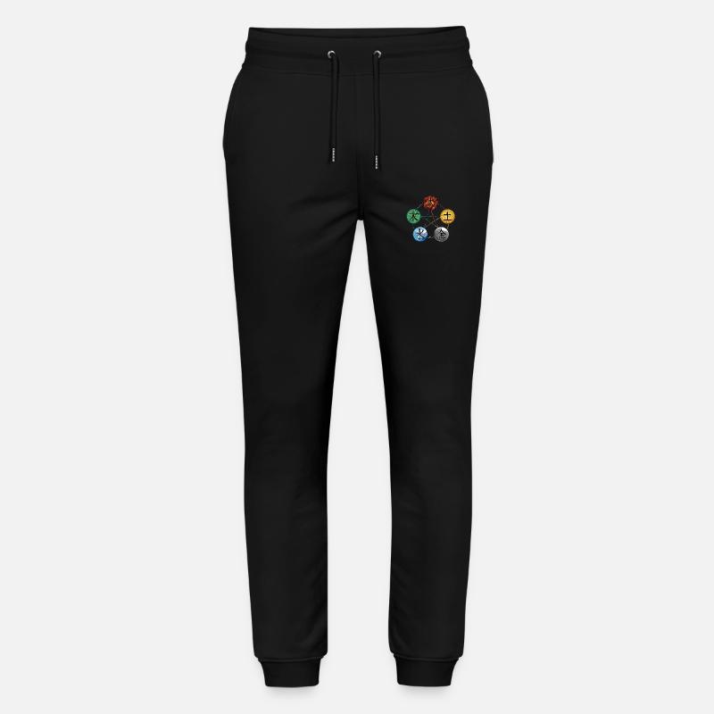 Arts martiaux de Qigong - Pantalon de jogging bio MOVER Stanley/Stella unisexe - noir