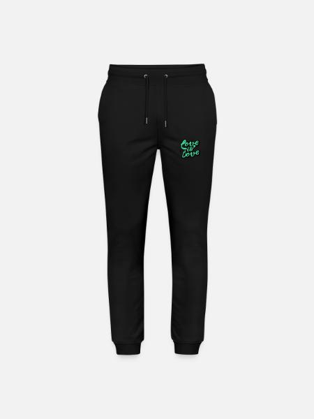 loveislove - Stanley/Stella Mover Unisex Organic Jogging Trousers - black