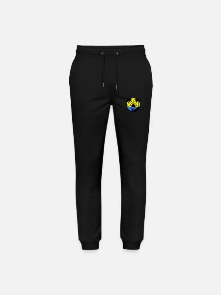 Palm Trees Beach Sunset - Stanley/Stella Mover Unisex Organic Jogging Trousers - black