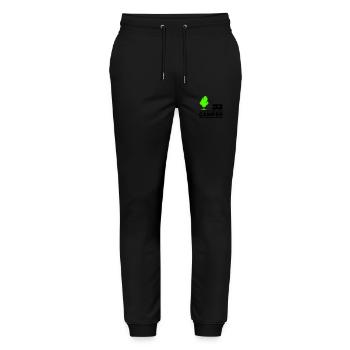 camper - Stanley/Stella Unisex Bio Jogginghose Mover  - Schwarz - Vorne - Marisol (170cm) & Nik (191cm)