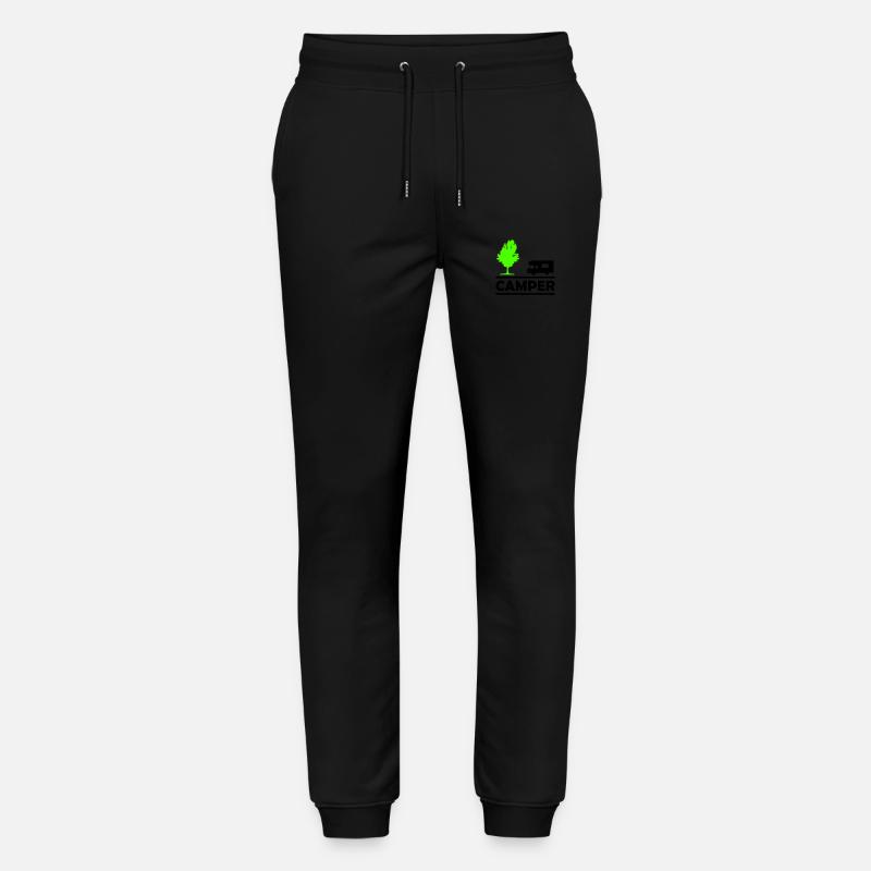 camper - Stanley/Stella Unisex Bio Jogginghose Mover  - Schwarz