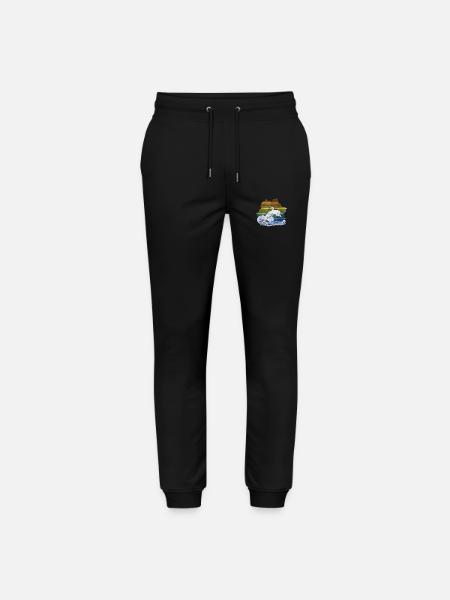 Delfin - Stanley/Stella Unisex Bio Jogginghose Mover - Schwarz