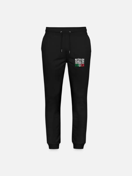 Italy Italian Vaffanculo - Stanley/Stella Mover Unisex Organic Jogging Trousers - black