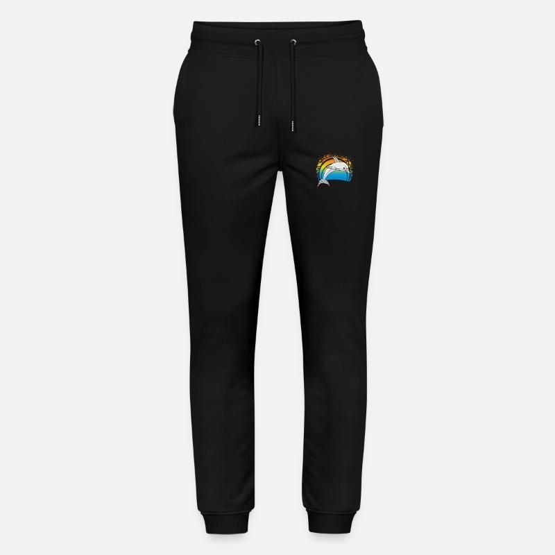 Delfin - Stanley/Stella Unisex Bio Jogginghose Mover  - Schwarz