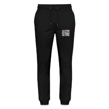 Als Lehrer Habe Ich Meine Lieblingsschüler... - Stanley/Stella Unisex Bio Jogginghose Mover  - Schwarz - Vorne - Marisol (170cm) & Nik (191cm)