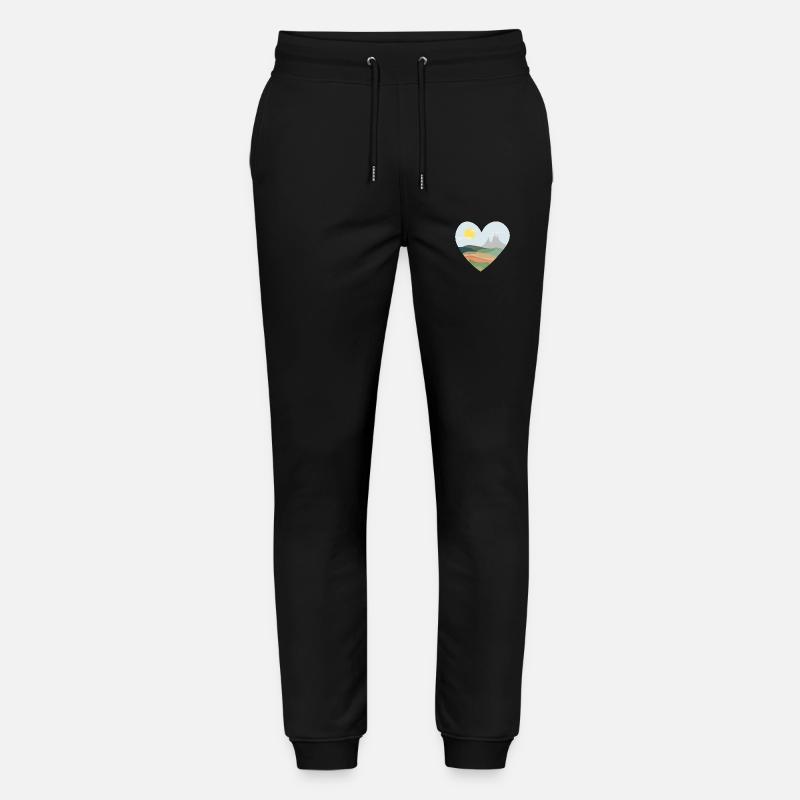 earthheart - Stanley/Stella Unisex Bio Jogginghose Mover  - Schwarz