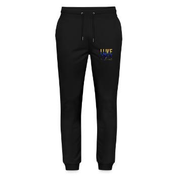 santé mentale idée présente blague geek sont neuf - Pantalon de jogging bio MOVER Stanley/Stella unisexe - noir - Devant - Marisol (170cm) & Nik (191cm)