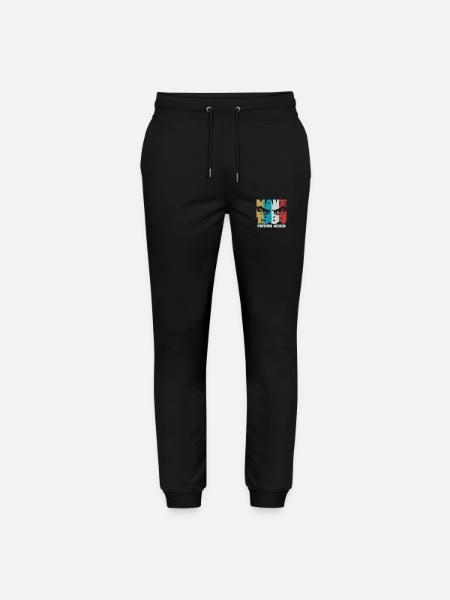 Make 1984 fiction again - Orwell - Stanley/Stella Unisex Bio Jogginghose Mover  - Schwarz