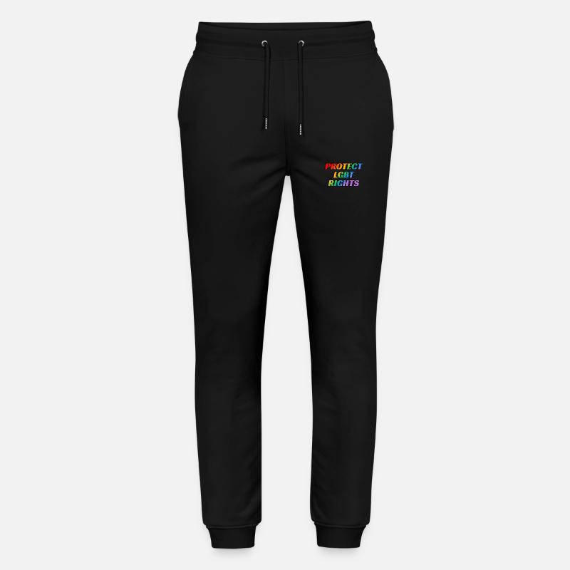 Schutz der LGBT-Rechte - Stanley/Stella Unisex Bio Jogginghose Mover  - Schwarz