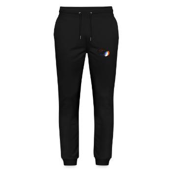 Life is easy to choose to be Humble - Stanley/Stella Mover Unisex Organic Jogging Trousers - black - Front - Marisol (170cm) & Nik (191cm)