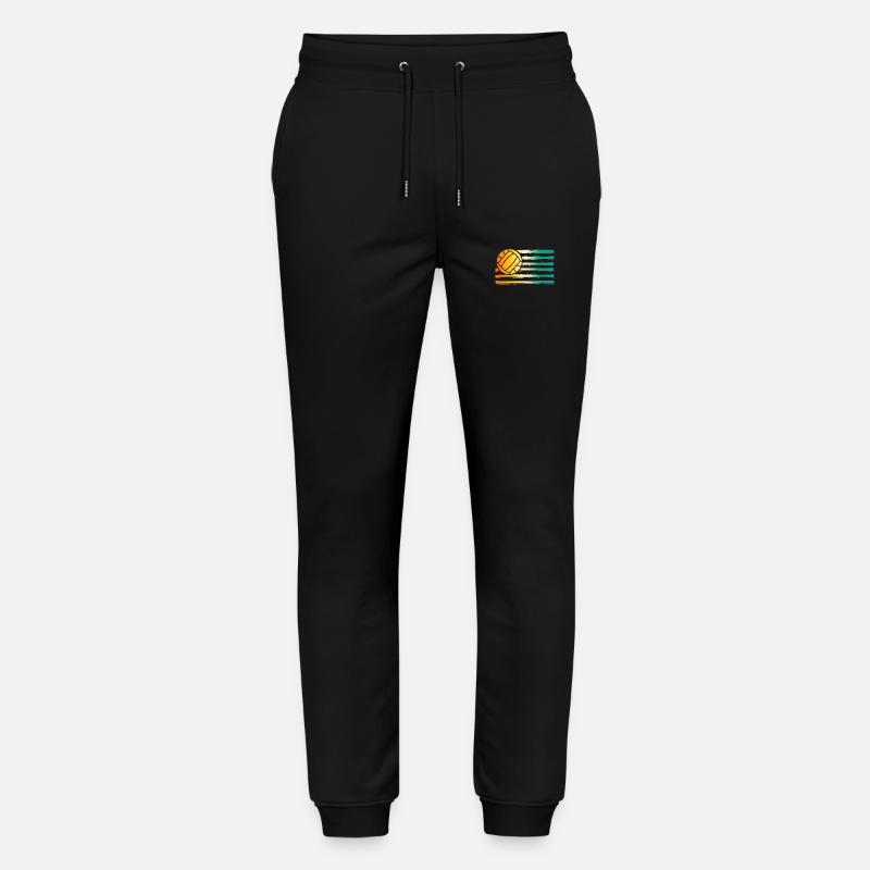 Handballer Handball - Stanley/Stella Unisex Bio Jogginghose Mover  - Schwarz