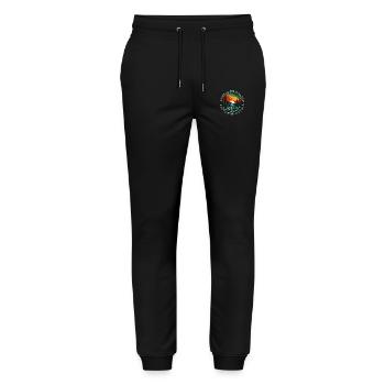 Winter - Stanley/Stella Mover Unisex Organic Jogging Trousers - black - Front - Marisol (170cm) & Nik (191cm)