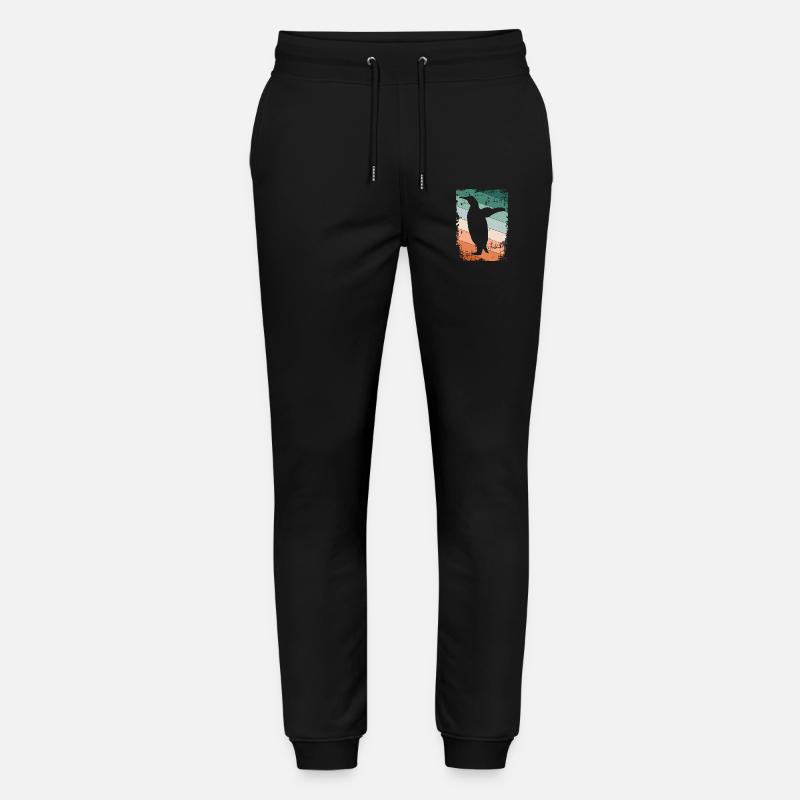 Pingouins - Pantalon de jogging bio MOVER Stanley/Stella unisexe - noir