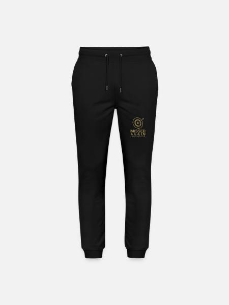 Missed Again - On Purpose - Stanley/Stella Mover Unisex Organic Jogging Trousers - black