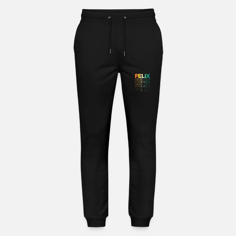 Felix - Stanley/Stella Unisex Bio Jogginghose Mover  - Schwarz