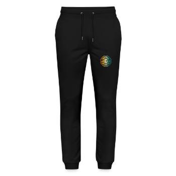 Jonas - Stanley/Stella Unisex Bio Jogginghose Mover  - Schwarz - Vorne - Marisol (170cm) & Nik (191cm)