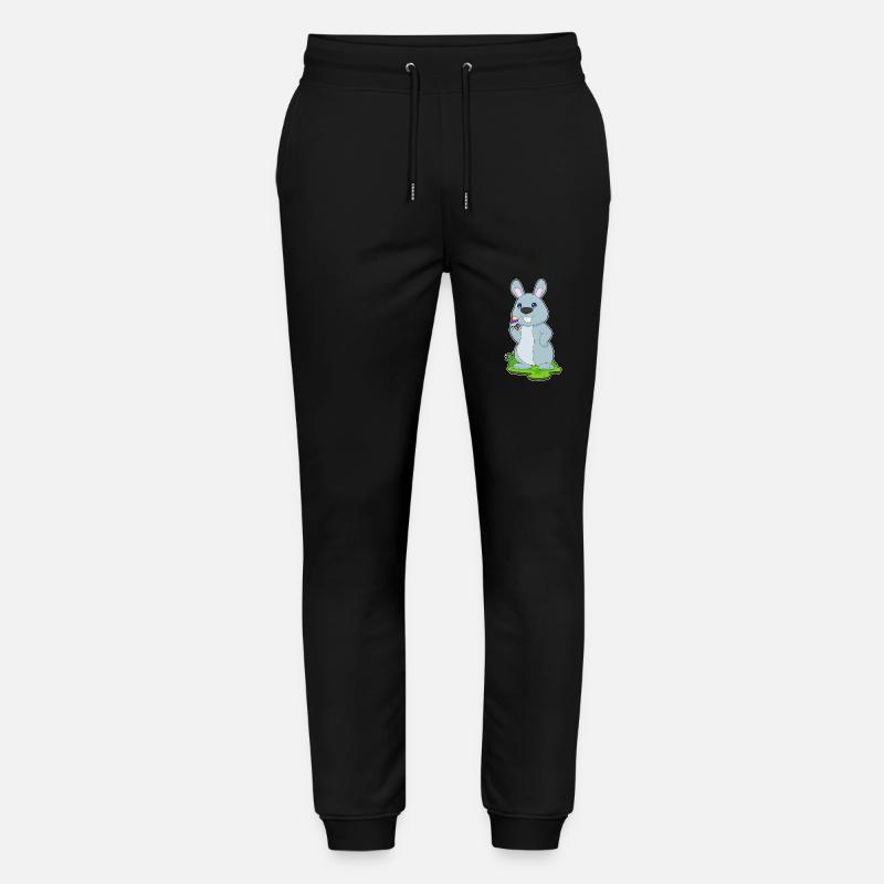 Popsicles lapin - Pantalon de jogging bio MOVER Stanley/Stella unisexe - noir