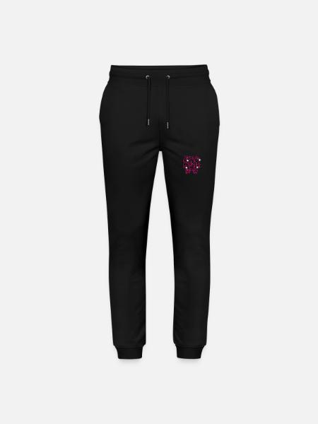 American Dude - Stanley/Stella Mover Unisex Organic Jogging Trousers - black