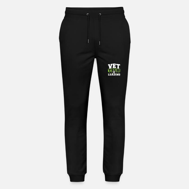 Tierarzt Veterinärtechniker Vet Tech Loading - Stanley/Stella Unisex Bio Jogginghose Mover  - Schwarz
