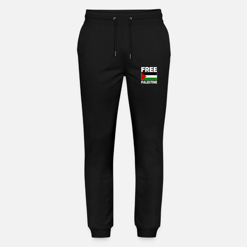 Free palestine - Pantalon de jogging bio MOVER Stanley/Stella unisexe - noir