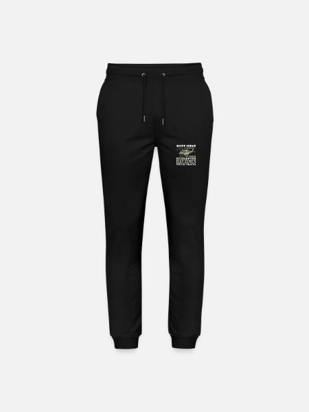 Pilot Helicopter Helicopter - Stanley/Stella Mover Unisex Organic Jogging Trousers - black