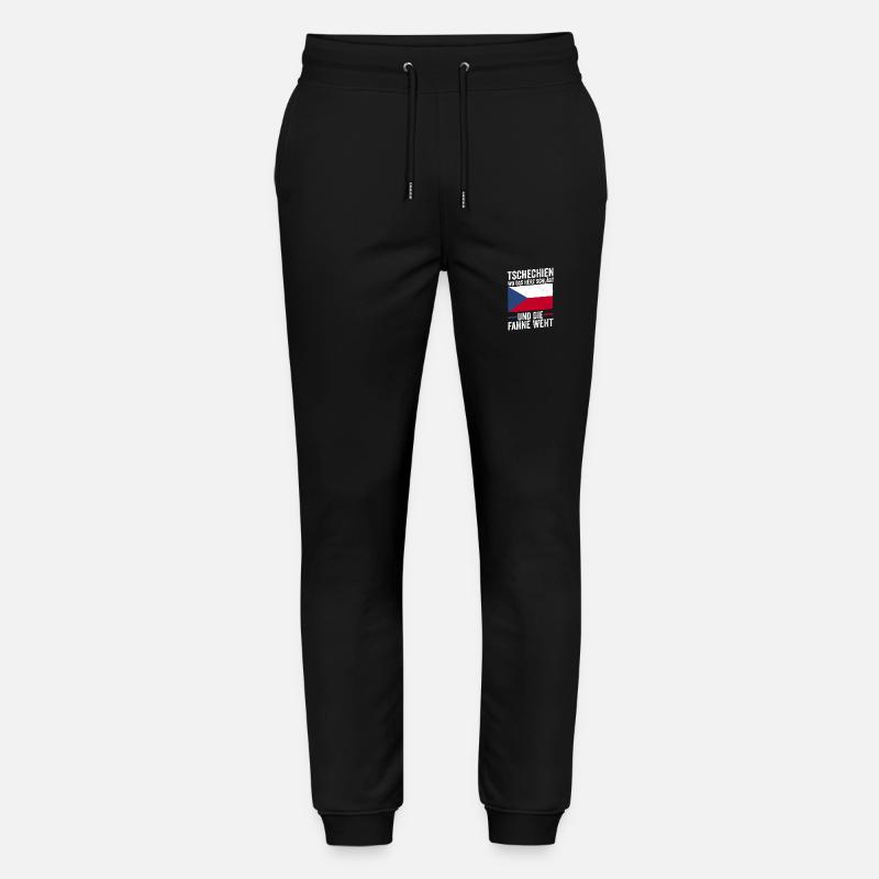 Tchèques République tchèque - Pantalon de jogging bio MOVER Stanley/Stella unisexe - noir