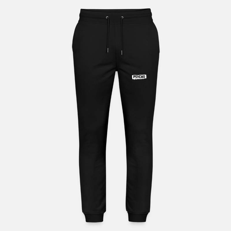 Psycho - Stanley/Stella Unisex Bio Jogginghose Mover  - Schwarz
