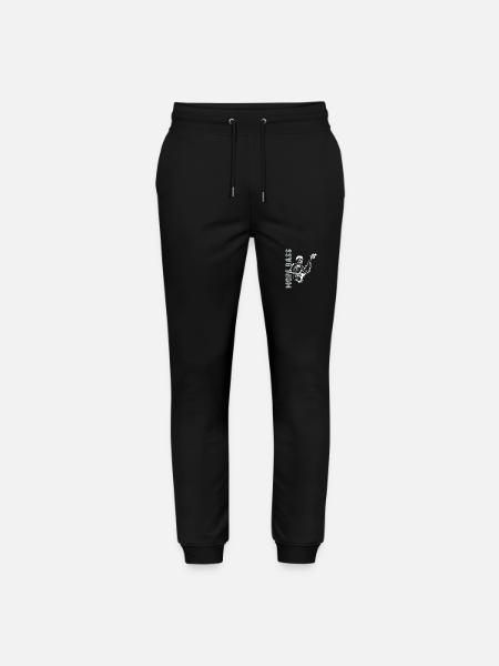 Plus Basse - Skeleton avec Basse - Pantalon de jogging bio MOVER Stanley/Stella unisexe - noir